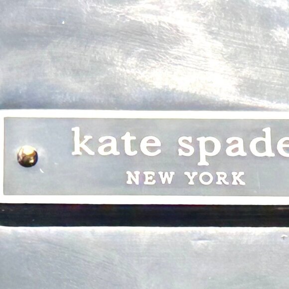 Large Kate Spade Patent Leather Chain Shoulder Bag — Gold Hardware — GUC - Picture 9 of 15